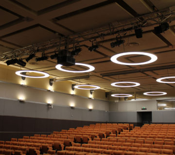 Suspension led Circline acoustique