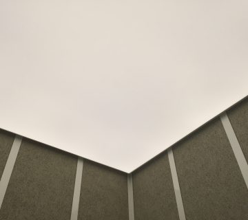 Plafond acoustique en toile tendue